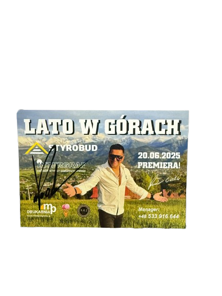 Widokówka z autografem